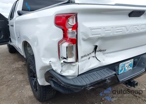 2019 Chevrolet Silverado 1500 Custom Trail Boss из США, поврежденный, VIN 1GCRYCEF9KZ335853